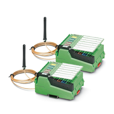 Phoenix Contact 2884208 ILB BT ADIO MUX-OMNI | Wireless MUX Seti | 16 DI / 16 DO + 2 AI / 2 AO