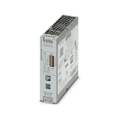 Phoenix Contact 2904600 QUINT4-PS/1AC/24DC/5 - Güç Kaynağı | 1 Faz 24 V DC / 5 A | SFB Teknolojili | NFC Arabirimli
