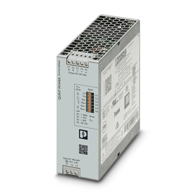 Phoenix Contact 2904601 QUINT4-PS/1AC/24DC/10 - Güç Kaynağı | 1 Faz 24 V DC / 10 A | SFB Teknolojili | NFC Arabirimli