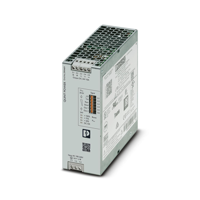 Phoenix Contact 2904601 QUINT4-PS/1AC/24DC/10 - Güç Kaynağı | 1 Faz 24 V DC / 10 A | SFB Teknolojili | NFC Arabirimli