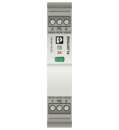 Phoenix Contact 2907916 PLT-SEC-T3-24-FM-UT Tip 3 Aşırı Gerilim Koruma Cihazı 24V AC/DC
