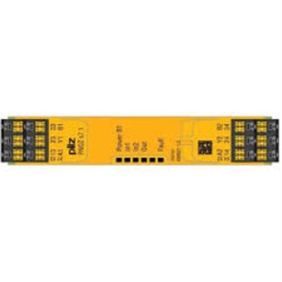 Pilz 750107 PNOZ s7 24VDC 4 N/O 1 N/C Emniyet Rölesi