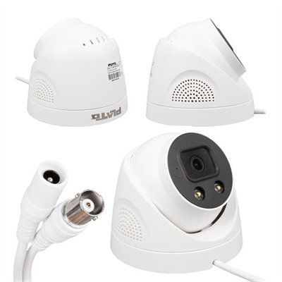 Plato PL-25273 2 MP Color Vu 3.6 Mm 2 Atom Led Plastik Kasa AHD Dome Kamera