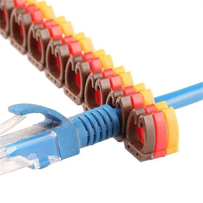 PowerMaster 0-9 Dijital Kodlu Renkli Kablo İşaretleyici 4mm