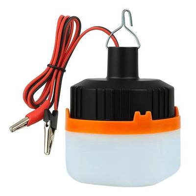 PowerMaster HT-A11 12 Volt Siyah Led Lamba Krokodil Maşalı Uçlu 21 SMD Ledli