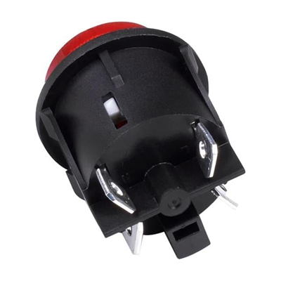 PowerMaster IC-180G Anahtar Basmalı 4 Pin Kalıcı Yuvarlak 25 Mm