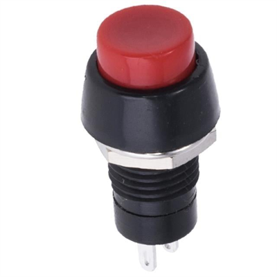 PowerMaster IC-190 Yuvarlak Plastik Anahtarlı Kalıcılı Buton 10mm