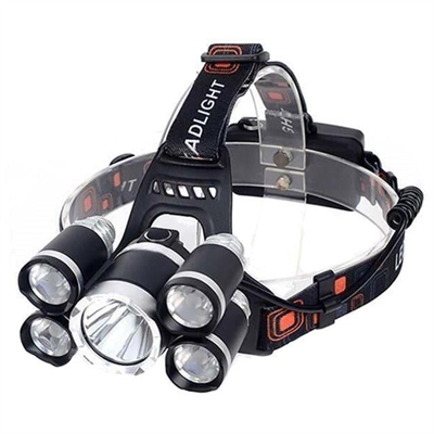 PowerMaster MX-501 5 Power Ledli Su Geçirmez 18650 Şarj Edilebilir Kafa Feneri