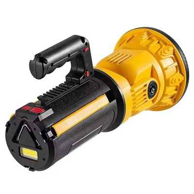 PowerMaster MX-W5164-3 Kırmızı Mavi Çakarlı COB Ledli Şarjlı Kamp El Feneri Işıldak