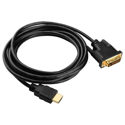 PowerMaster PM-11980 5 Metre DVI (24+1) Male to HDMI Male Gold Uçlu Görüntü Kablosu