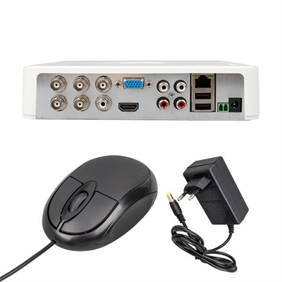 PowerMaster PM-12180 4 Kanal 5MP Destekli 1080N H265 Xmeye Video Çıkışlı DVR/XVR Kayıt Cihazı