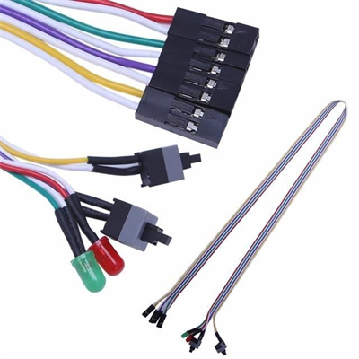 PowerMaster PM-14367 Bilgisayar PC Kasa Kablosu 65cm (Power Led, HDD Led, Reset SW, Power SW)