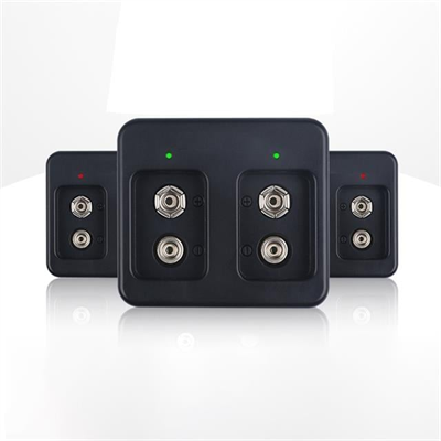 PowerMaster PM-17660 2X9 Volt Lityum Pil Şarj Cihazı DC8.4V/260mA (Li-ion, Li-Po, LiFePO4)