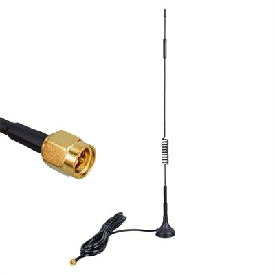 PowerMaster PM-19638 4G/LTE 5dBi Yaylı Modem Router Wifi Adaptör Anteni (3 Metre Kablo - 30 Cm Uzunluk)