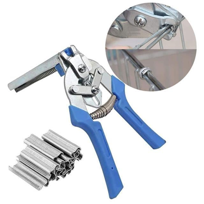 PowerMaster PM-20535 Bükümlü Halka Pense Klipler Tel Çit Sıkma Aleti