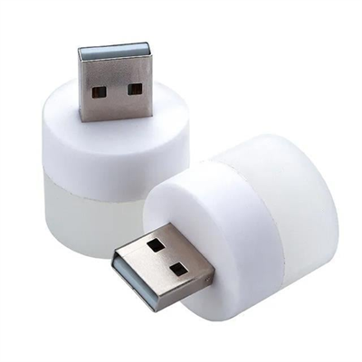 PowerMaster PM-20919 PowerBank İçin Taşınabilir USB Beyaz Led Gece Lambası