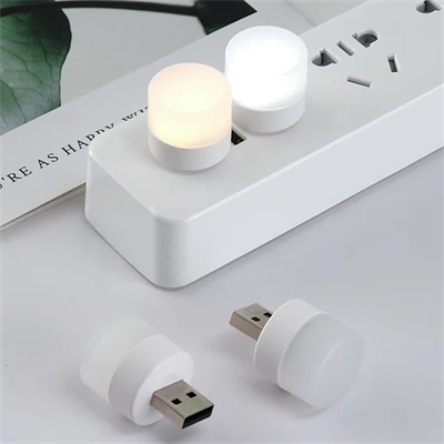 PowerMaster PM-20919 PowerBank İçin Taşınabilir USB Beyaz Led Gece Lambası