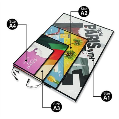 PowerMaster PM-21756 Ledli A2 Değiştirilebilir Reklam Poster Çerçevesi (Tabela)