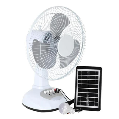 PowerMaster PM-22009 3 Kademeli Şarjlı - Solarlı Fan Vantilatör Ampul - Ledli - Powerbank
