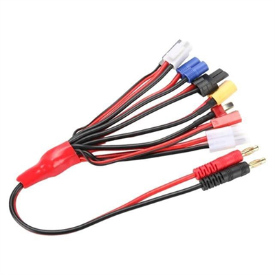 PowerMaster PM-24266 HTRC 8 in 1 Lipo Batarya Banana Şarj Kablo Seti