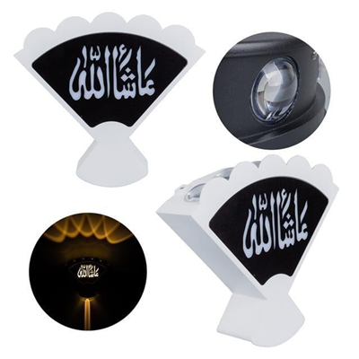 PowerMaster PM-24454 3000K Maşallah Arapça Üçgen Dekoratif LED Duvar Aplik