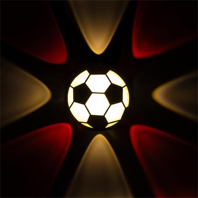 PowerMaster PM-24456 Gün Işığı - Kırmızı Futbol Topu Dekoratif LED Duvar Aplik