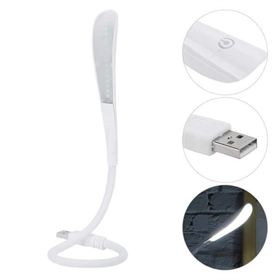 PowerMaster PM-24560 14 Ledli Beyaz Esnek Usb Led Lamba 3 Kademeli