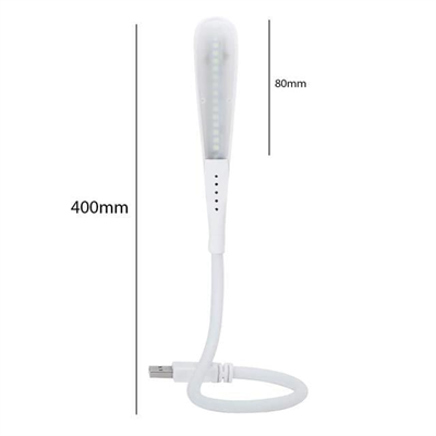 PowerMaster PM-24560 14 Ledli Beyaz Esnek Usb Led Lamba 3 Kademeli