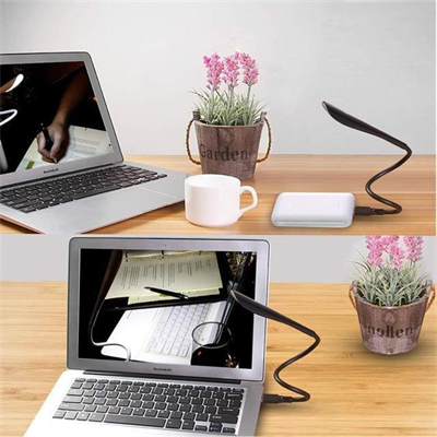 PowerMaster PM-24561 14 Ledli Siyah Esnek Usb Led Lamba
