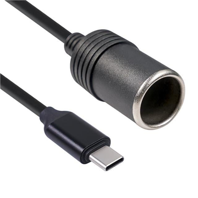 PowerMaster PM-24759 Type-C 5 Volt To 12 Volt Çakmak Fiş Çevirici