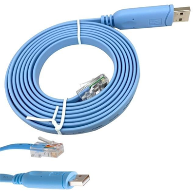 PowerMaster PM-25874 USB FT232RL Chip to RJ45 Ethernet Kablo (1.5 Metre)