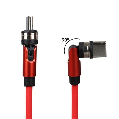 PowerMaster PM-25904 3 in 1 Kırmızı Çok Amaçlı Taşınabilir Şarj Kablosu