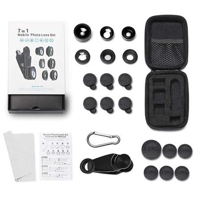 PowerMaster PM-25951 Telefon Kamera 6Lı Set Lens Kiti
