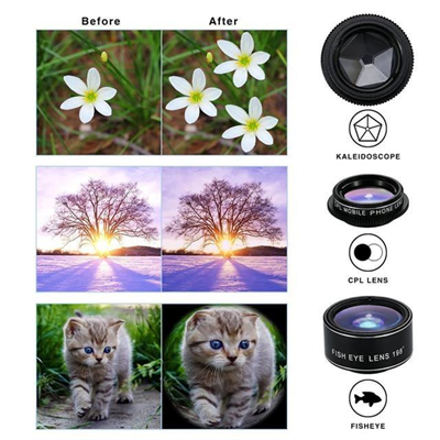 PowerMaster PM-25951 Telefon Kamera 6Lı Set Lens Kiti