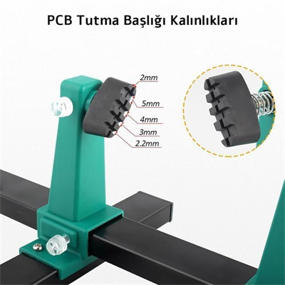 PowerMaster PM-26594 Ayarlanabilir PCB Levha Board Tutucu Havya Tamir Standı