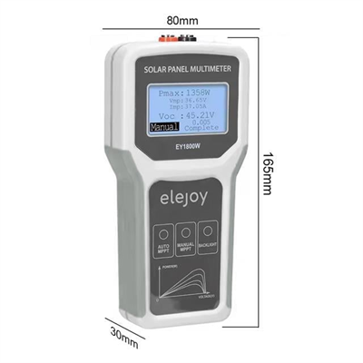 PowerMaster PM-26940 1800 Watt Fotovoltaik MPPT Solar Panel Voltaj Multimetre 12-60V
