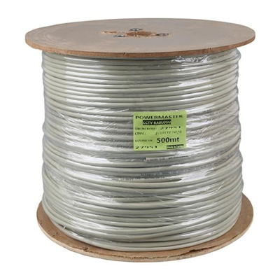 PowerMaster PM-27951 2+1X0.50mm CCA CCTV Kamera Kablosu (500 Metre)