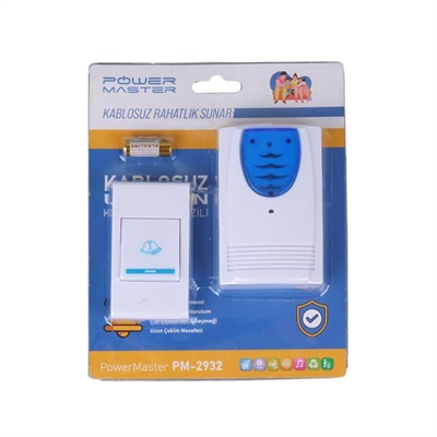 PowerMaster PM-2932 Kablosuz Uzaktan Kumandalı Kapı Zili
