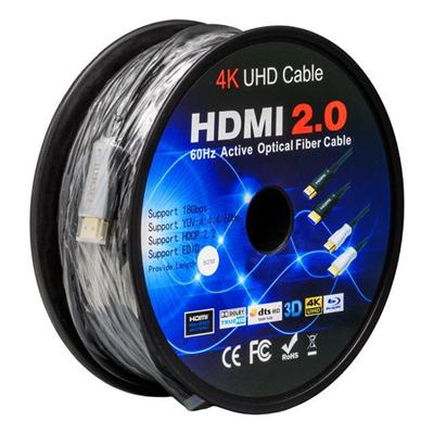 PowerMaster PM-32807 50 Metre HDMI 2.0 Görüntü Ses Kablosu 3D 4K Ultra HD (4096x2160@60Hz)