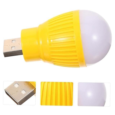 PowerMaster PM-34389 USB Beyaz Gece Lambası Mini Ampul Aydınlatma