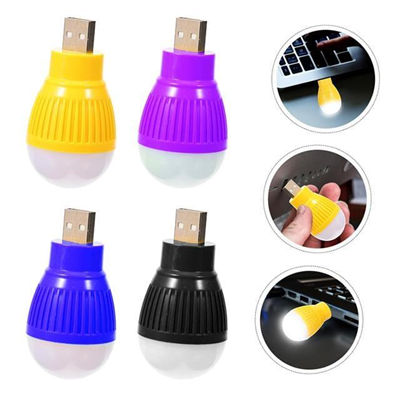 PowerMaster PM-34389 USB Beyaz Gece Lambası Mini Ampul Aydınlatma