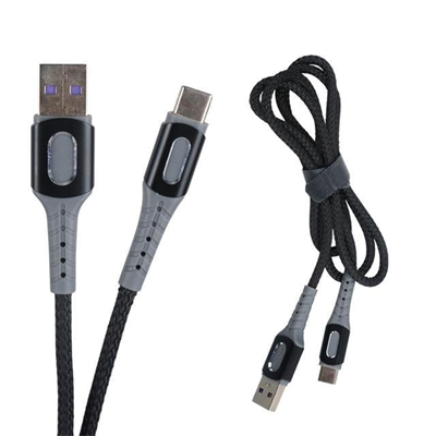 PowerMaster PM-3785 USB-A TO Type-C 5 Amper Şarj Ve Data Veri Kablosu (1 Metre)