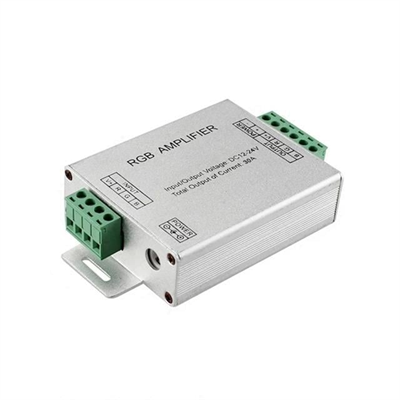 PowerMaster PM-4877 12 Volt - 24 Volt 30 Amper RGB Şerit Led Amplifier (Repeater)