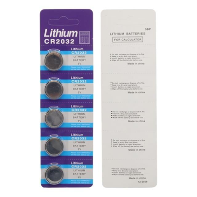 PowerMaster PM-9534 CR2032 3 Volt Lityum Para Pil (5LI Blister Paket)