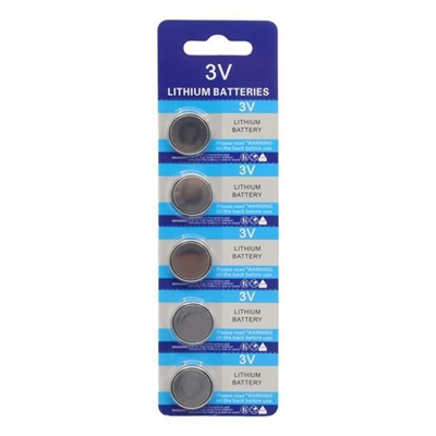 PowerMaster PM-9535 CR2016 3 Volt Lityum Para Pil (5li Paket)
