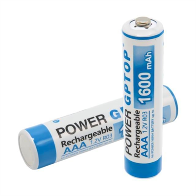 PowerMaster PM-9539 Ni-MH 1.2V 1600mAh AAA Şarj Edilebilir Şarjlı İnce Kalem Pil (2li Paket)