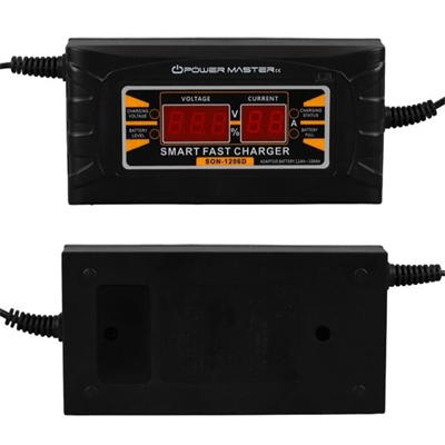 PowerMaster SON-1206D 12 Volt - 6 Amper Akıllı Hızlı Akü Şarj Cihazı