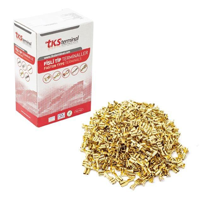 PowerMaster TKS-1D 6.3 Dişi Terminal Kablo Pabuç (300lü Paket)