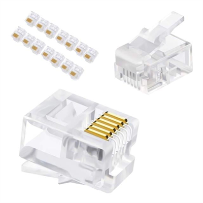 PowerMaster Telefon Soketi 6P/6C (100lü Paket)