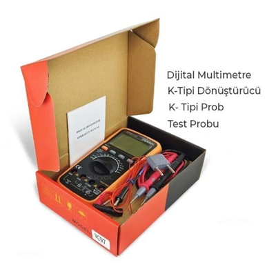 PowerMaster VC-97 True RMS Profesyonel Dijital Multimetre Ölçü Aleti